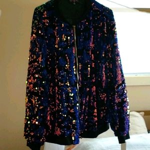 Glitter coat